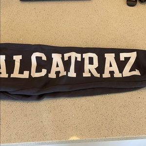 Alcatraz sweatpants size small